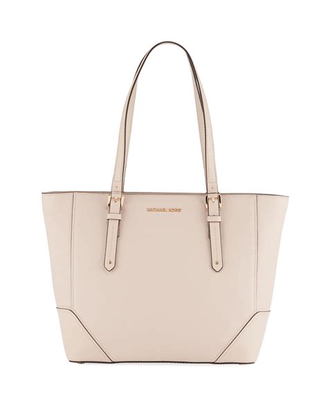 Michael Kors Aria Pebble Leather Large Tote Bag 